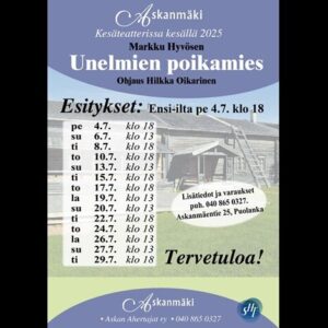 Askanmäen Kesäteatteri 13.7 -25