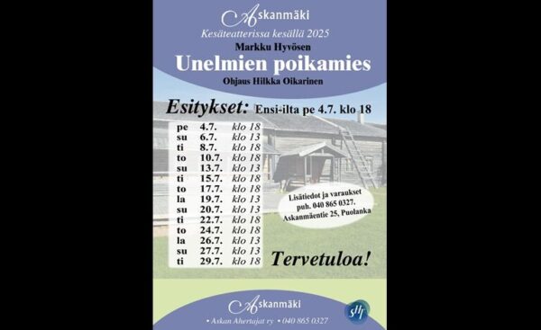 Askanmäen Kesäteatteri 13.7 -25