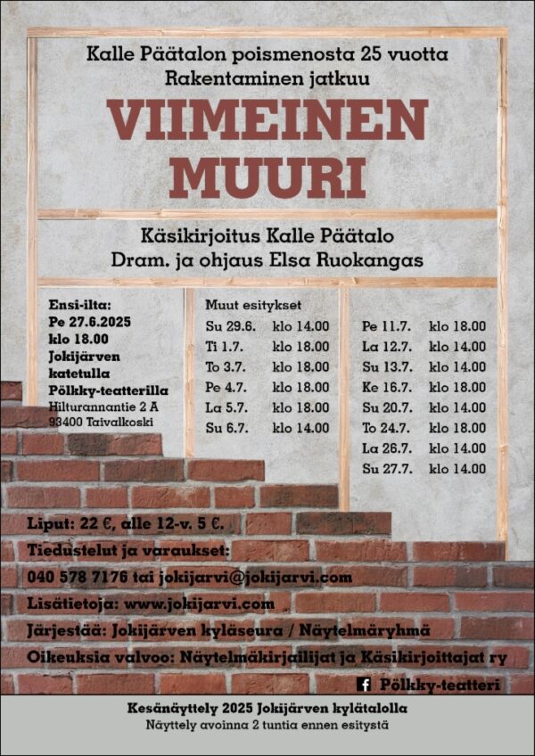 Pölkkyteatteri, Taivalkoski 6.7 -25